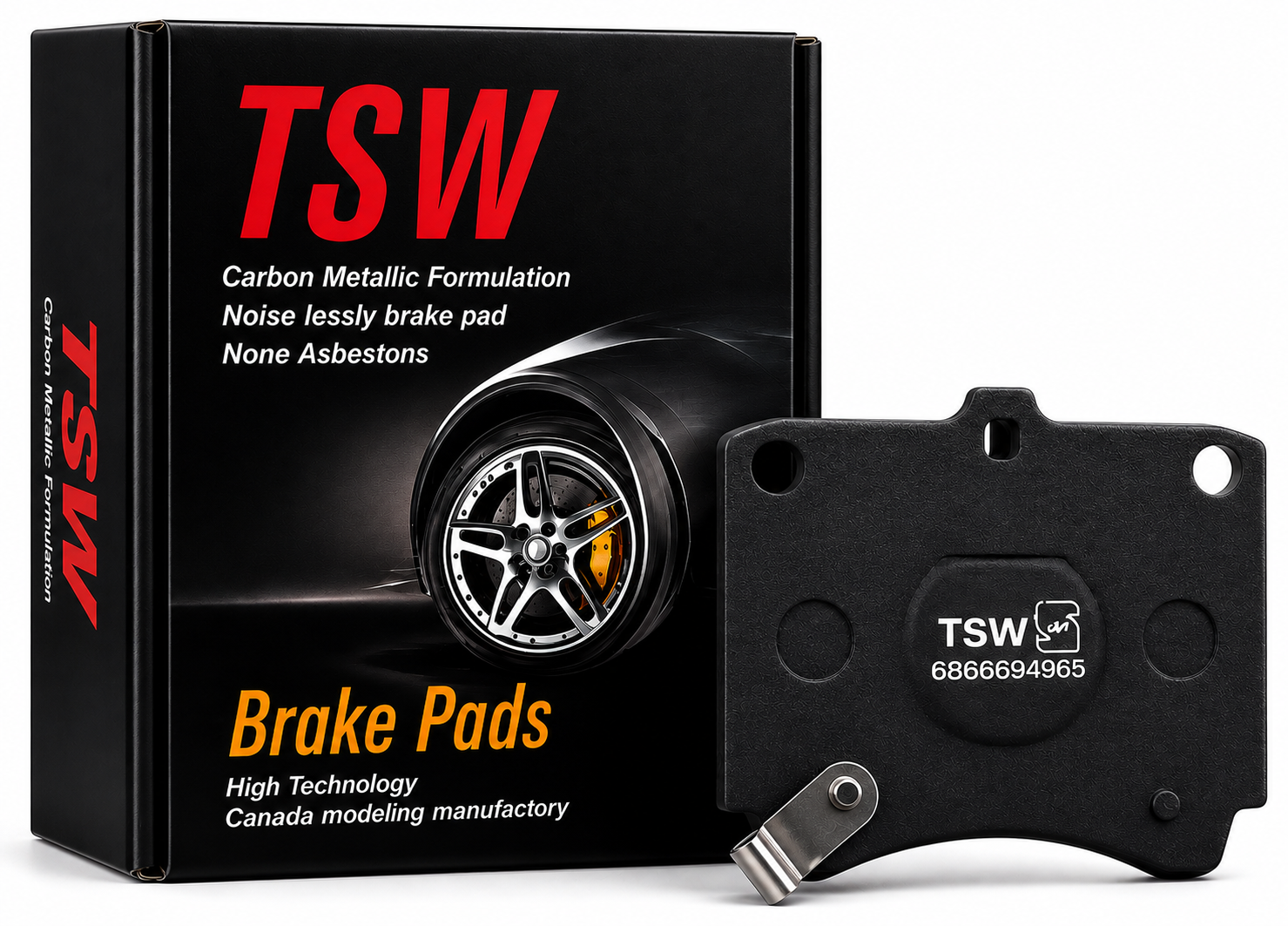لنت ترمز جلو پراید tsw